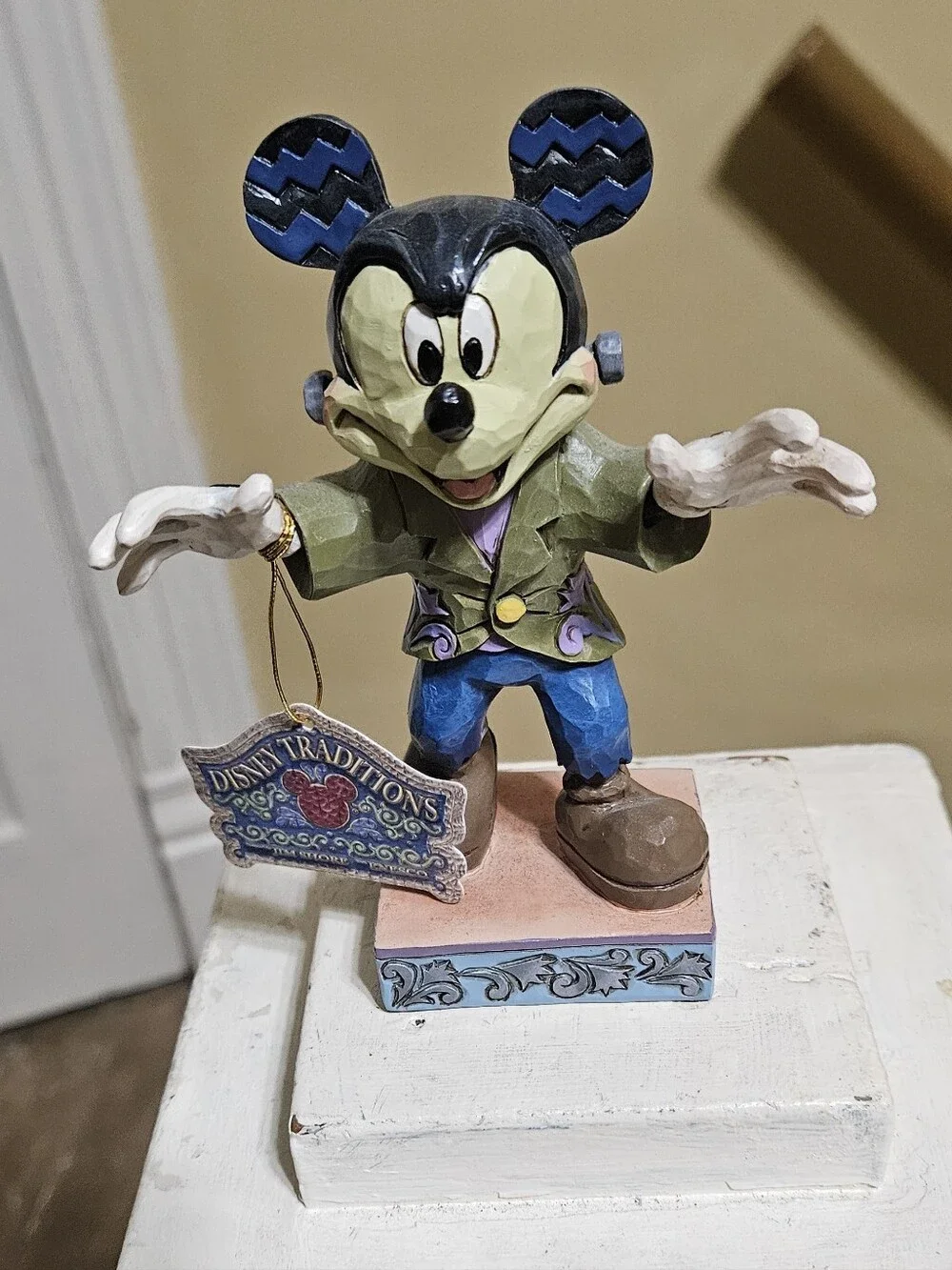 Jim Shore Disney Traditions Creature Reanimee Frankenstein Mickey Mouse